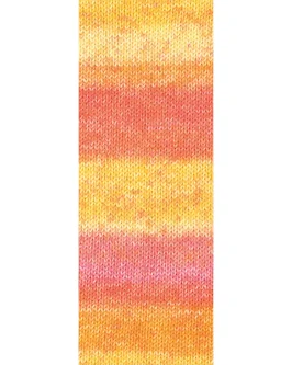 Gomitolo Mambo <br>2031 Orange/<wbr>Lachsrosa/<wbr>Pink/<wbr>Hell-/<wbr>Sonnengelb