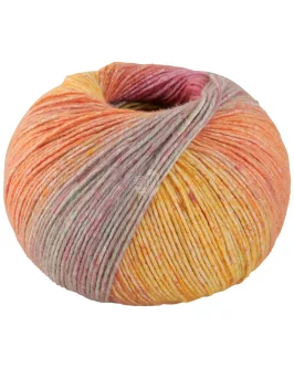 Gomitolo Mambo <br>2033 Grün-/<wbr>Hellgelb/<wbr>Orange/<wbr>Pink/<wbr>Pastelltürkis/<wbr>Mandarin/<wbr>Mint