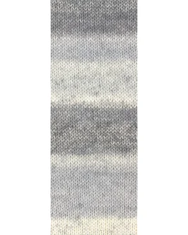 Gomitolo Mambo <br>2036 Dunkel-/<wbr>Hellgrau/<wbr>Steinbeige/<wbr>Ecru