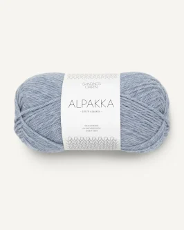Alpakka <br>6221 Lys Blåmelert