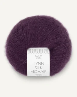 Tynn Silk Mohair <br>4672 Bjørnebærsaft