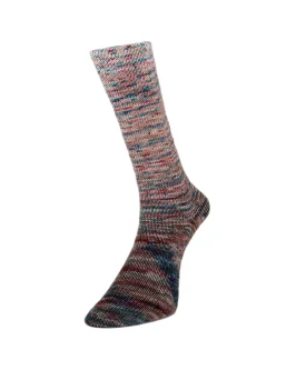 Paint Gradient Sock <br />12 Bordeaux/<wbr>Violett/<wbr>Blau/<wbr>Grün/<wbr>Natur