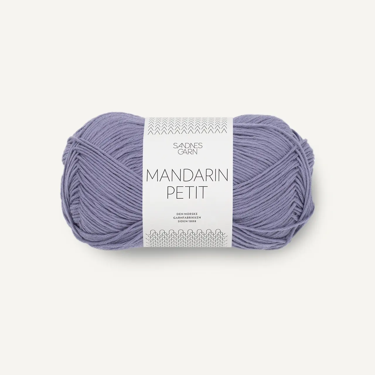 Mandarin petit 5252 Lilla Skumring von Sandnes Garn. Herrlich weiches Baumwollgarn das sich für Babys Kinder und Erwachsene eignet.