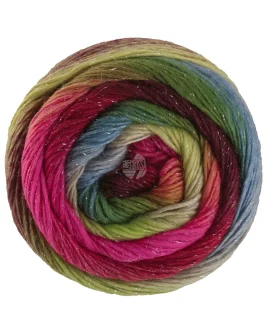 Meilenweit 100 Color Mix Sparks <br>7611 Brombeer/<wbr>Rot/<wbr>Hellrot/<wbr>Pistazie/<wbr>Petrol/<wbr>Grün/<wbr>Limette/<wbr>Pastellgrün/<wbr>Beige