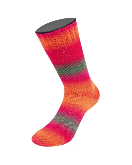 Meilenweit 100 Color Mix Sparks <br>7613 Graubraun/<wbr>Dunkelrot/<wbr>Rot/<wbr>Koralle/<wbr>Fuchsia