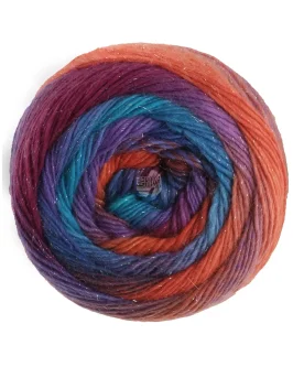 Meilenweit 100 Color Mix Sparks <br>7616 Lachsrot/<wbr>Dunkelblau/<wbr>Royal/<wbr>Türkis/<wbr>Rotviolett/<wbr>Fuchsia