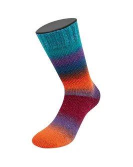 Meilenweit 100 Color Mix Sparks <br>7616 Lachsrot/<wbr>Dunkelblau/<wbr>Royal/<wbr>Türkis/<wbr>Rotviolett/<wbr>Fuchsia