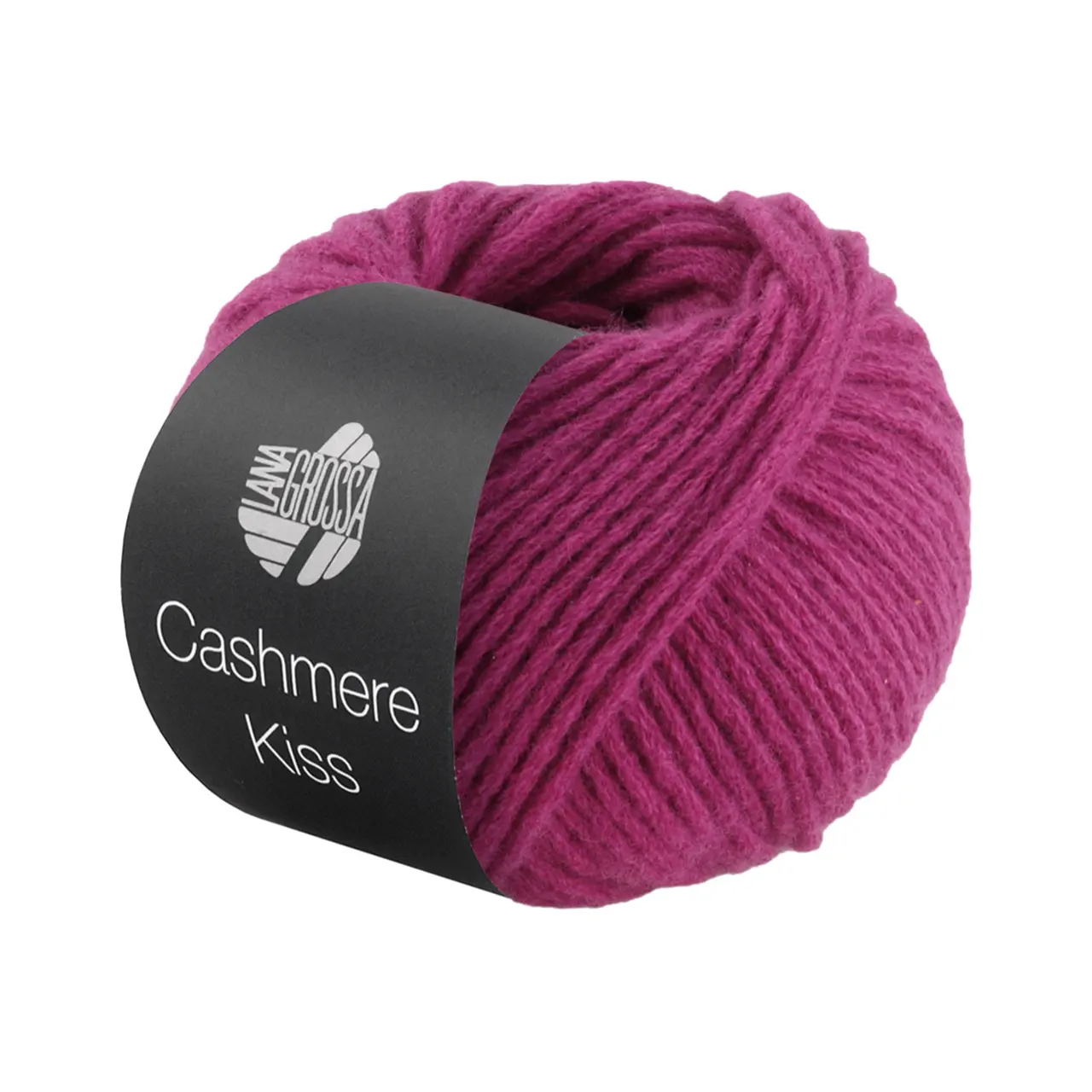 Cashmere Kiss 120 Fuchsia von Lana Grossa. Edle Merino-Kaschmir-Mischung