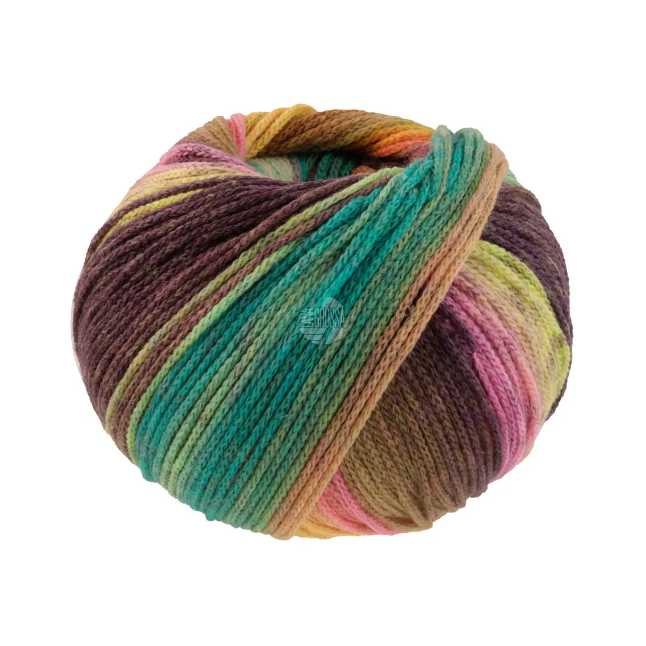 Farfalla 6 Pfirsich/Camel/Graugrün/Erika/Pistazie/Graubraun/- Violett/Grün/Türkis/Nussbraun von Lana Grossa.