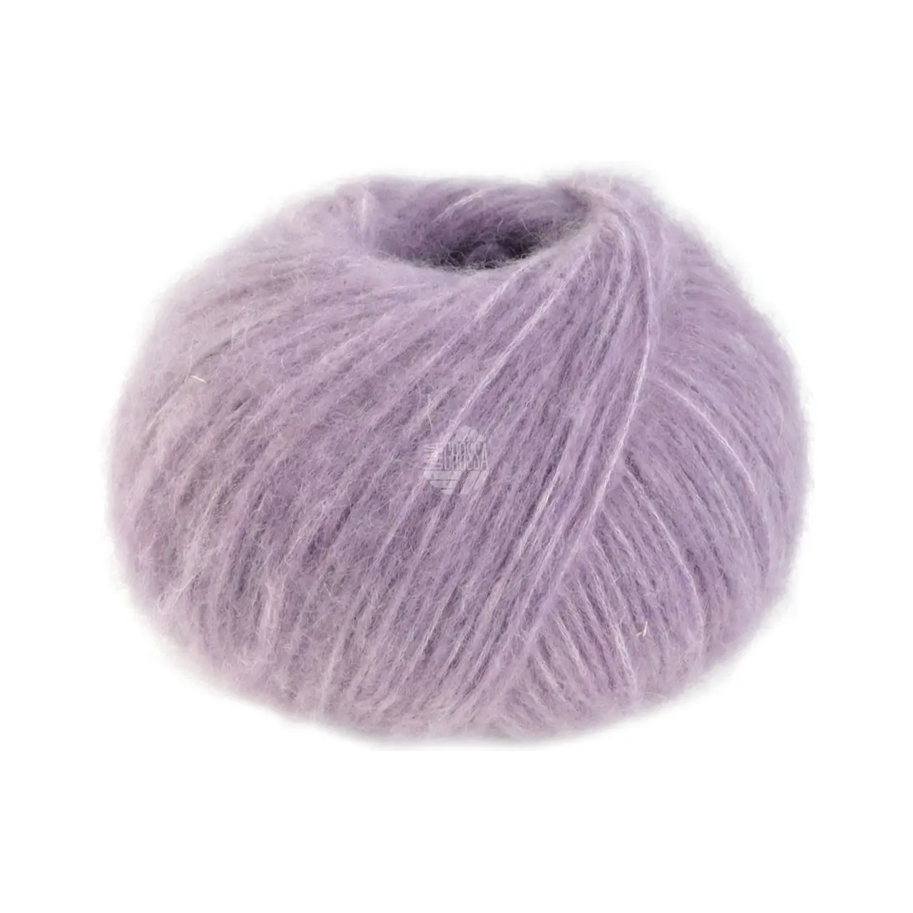 Alpaca Air II 5 Lila von Lana Grossa. Leichtes Alpaka-Schlauchgarn mit Baumwollanteil