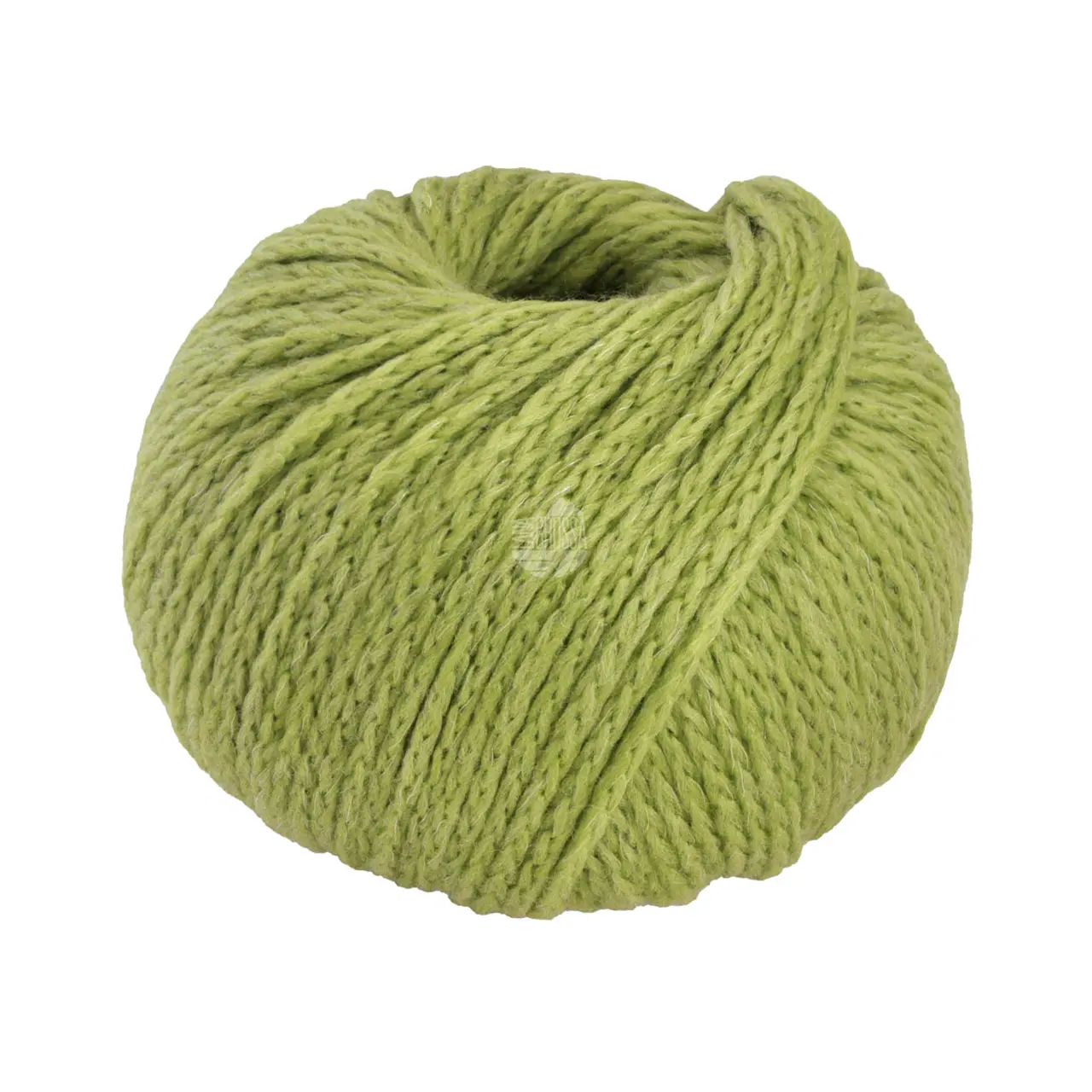 Cool Merino Big 237 Gelbgrün von Lana Grossa. Voluminöses Kettengarn aus klassischer Merinowolle