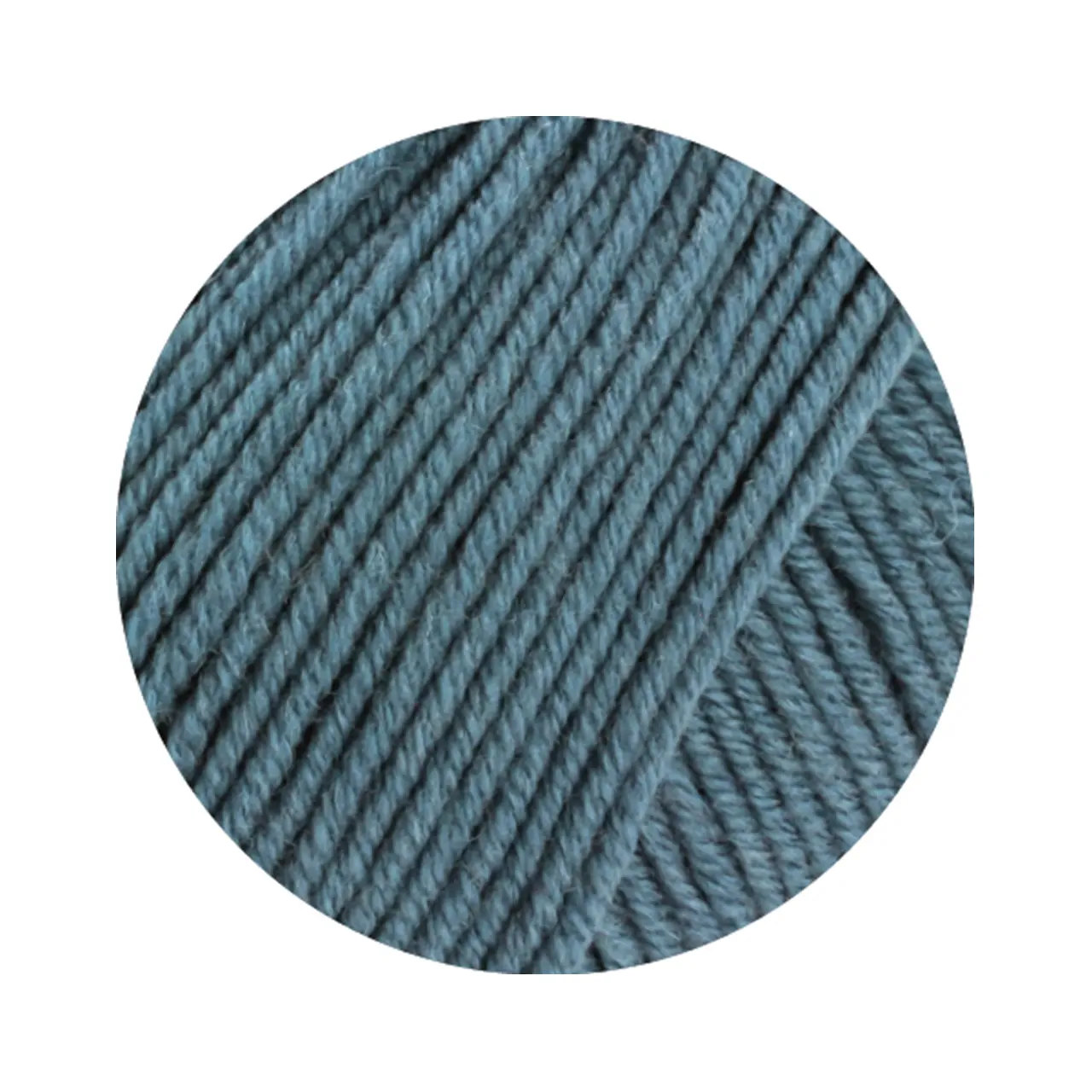 Cool Wool Big Mélange 1633 Taubenblau Meliert von Lana Grossa. Extrafeine Merinowolle waschmaschinenfest und filzfrei