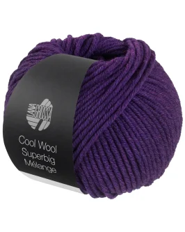 Cool Wool Superbig Mélange <br/>204&nbsp;Violett Meliert