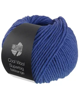 Cool Wool Superbig Mélange <br/>207&nbsp;Blau Meliert