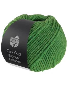 Cool Wool Superbig Mélange <br/>211&nbsp;Grün Meliert
