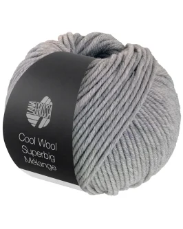 Cool Wool Superbig Mélange <br/>216&nbsp;Hellgrau Meliert