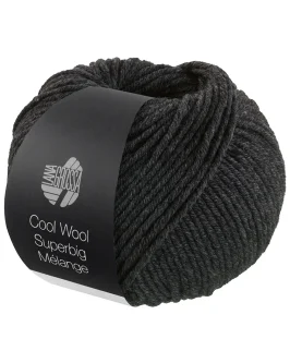 Cool Wool Superbig Mélange <br/>218&nbsp;Dunkelgrau Meliert