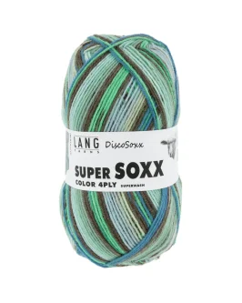Super Soxx Color 4-Fach <br/>520&nbsp;Grün/<wbr>Blau 1145 I Will Survive