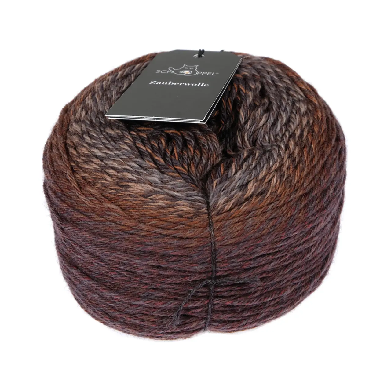 Zauberwolle 2544 Late Autumn Inspiration Kieran Foley von Schoppel. Die Mutter der Zauberball Familie. Jeder Knäuel besitzt ein individuelles und einzigartiges Farbspiel. Der komplette Farbumfang erstreckt sich über mehrere Knäuel.