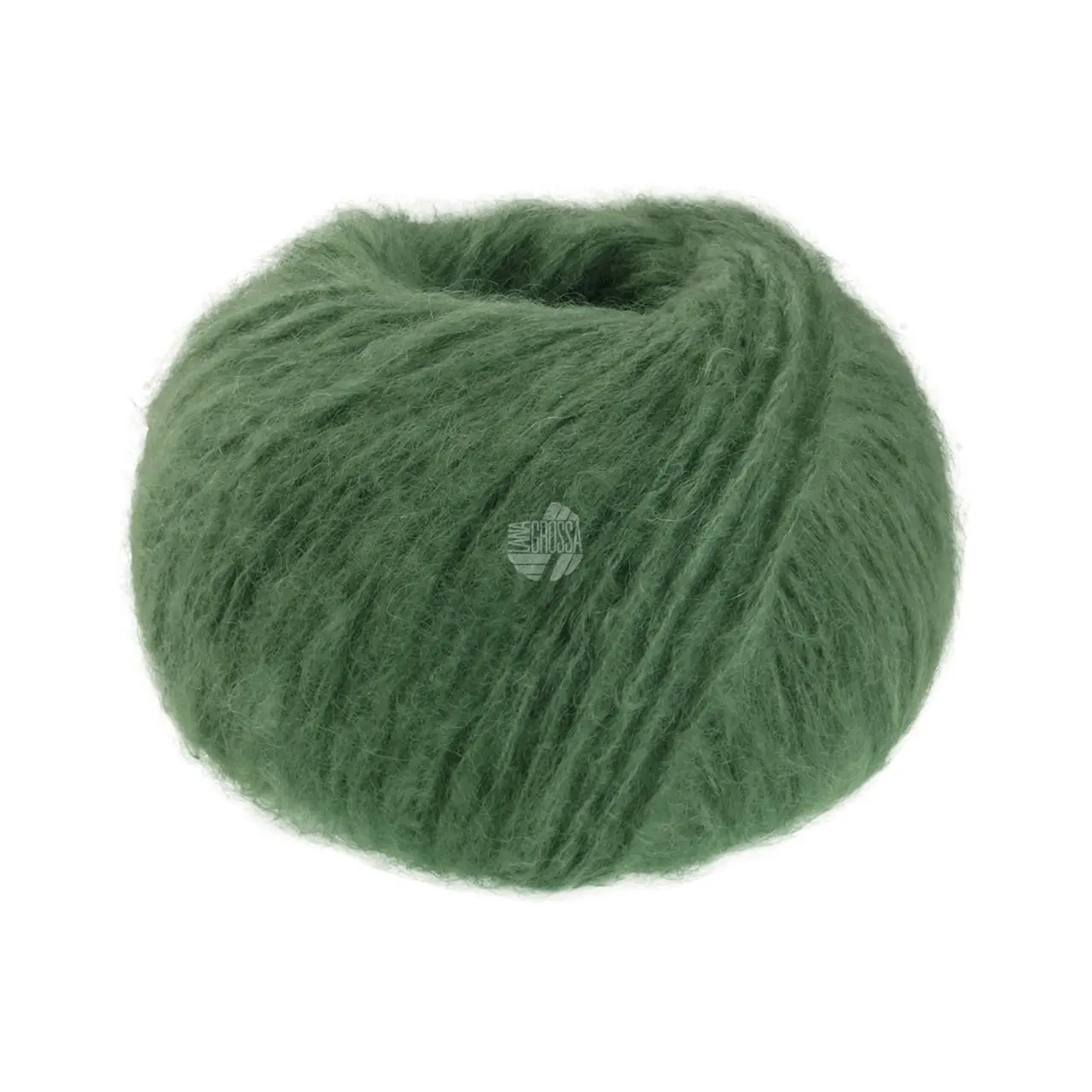 Mohair Di Gio 13 Resedagrün von Lana Grossa. Locker verzwirntes Garn aus superfeinen Merinofasern und Superkid Mohair