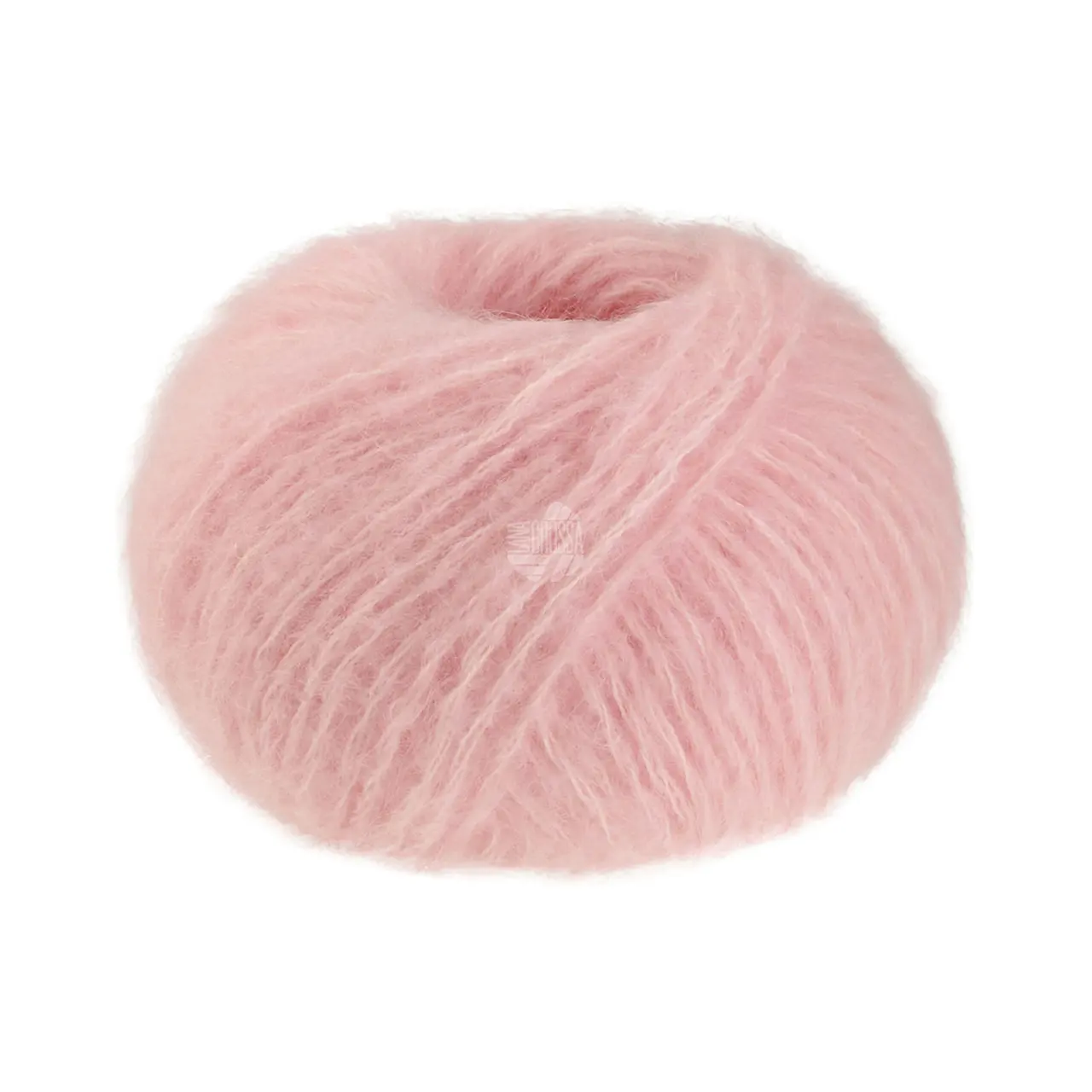 Mohair Di Gio 2 Zartrosa von Lana Grossa. Locker verzwirntes Garn aus superfeinen Merinofasern und Superkid Mohair