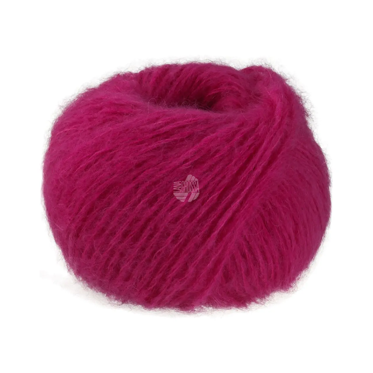 Mohair Di Gio 3 Pink von Lana Grossa. Locker verzwirntes Garn aus superfeinen Merinofasern und Superkid Mohair