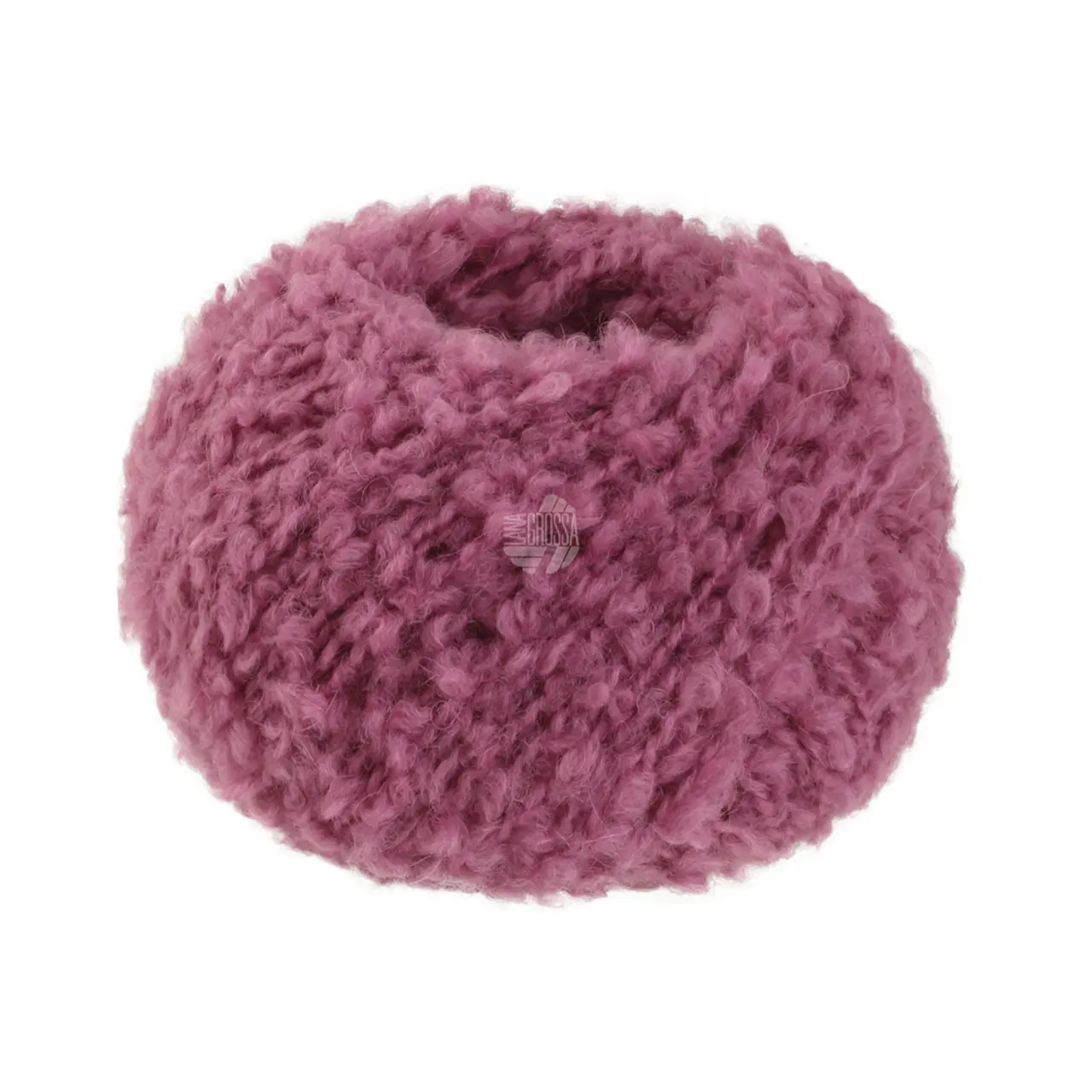 Orsetto 4 Veilchenrosa von Lana Grossa. Weiches Bouclé-Garn aus Alpaka- und Merinofasern