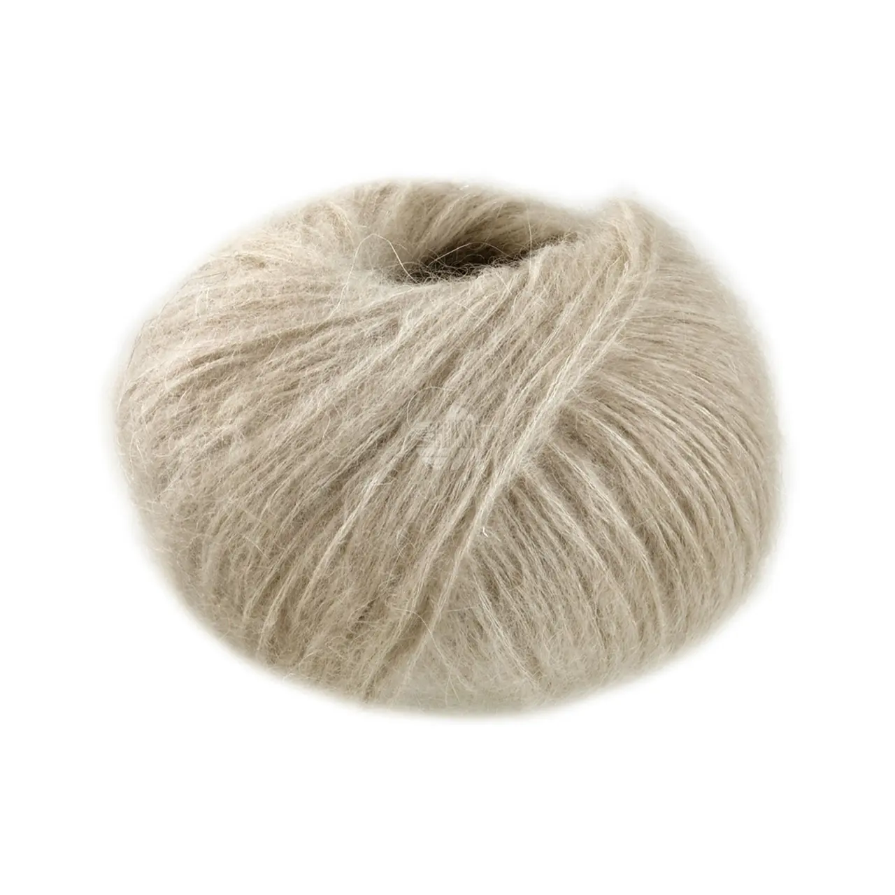 Superkid Seta 25 Beige von Lana Grossa. Zartes Schlauchgarn aus Superkid Mohair mit Seide