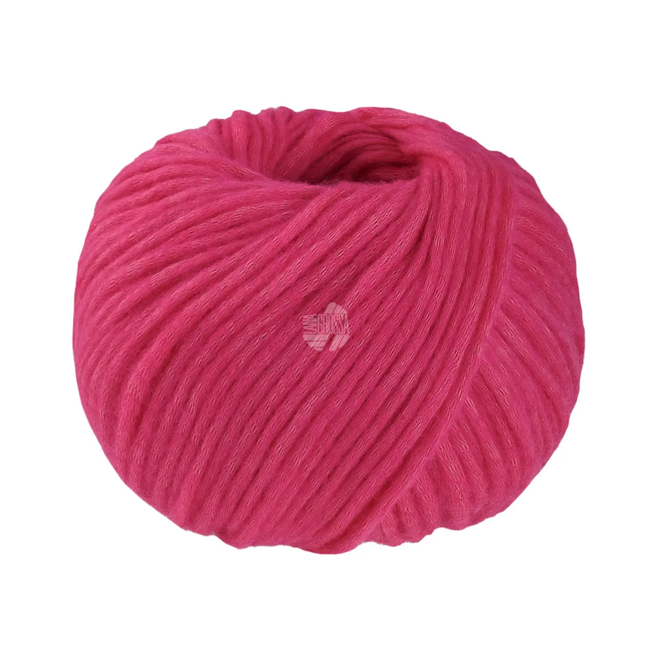 Winter Softness 13 Pink von Lana Grossa. Zartes Baumwollschlauchgarn voluminös ágefüllt ámit flauschigen Merinofasern