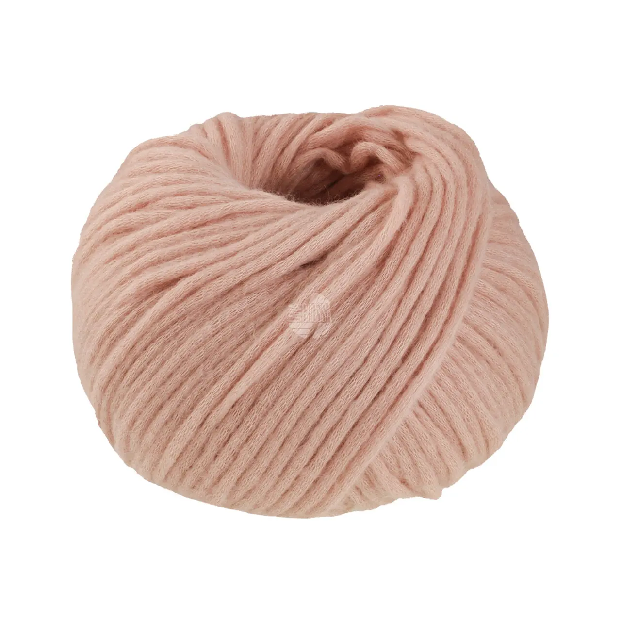 Winter Softness 14 Zartrosa von Lana Grossa. Zartes Baumwollschlauchgarn voluminös ágefüllt ámit flauschigen Merinofasern