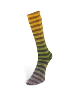 Paint Socks 6-Fach <br  />2&nbsp;Gelb/<wbr>Grün/<wbr>Grau/<wbr>Beige