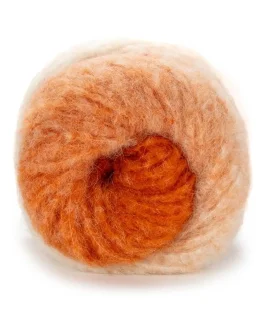 Piuma Alpaca Dégradé <br  />3&nbsp;Kupferorange-Apricot