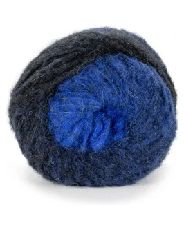 Piuma Alpaca Dégradé <br  />8&nbsp;Kobalt-Royalblau