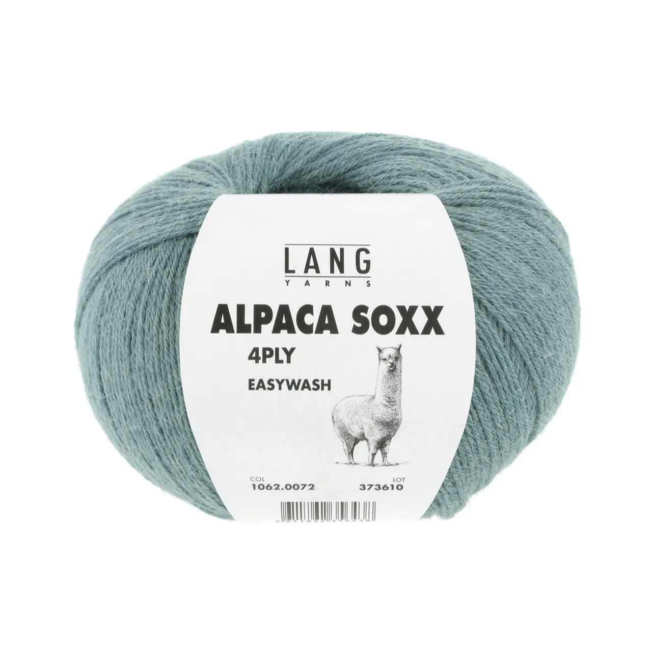 Alpaca Soxx 4-Fach 72 Mint Dunkel von Lang Yarns. Ein himmlisches Wollknäuel. Unser ALPACA SOXX 4PLY besteht zu 70% aus superfeinem Alpaka und 30% aus widerstandsfähigem Nylon. Darüber hinaus ist dieses Produkt sehr umweltfreundlich verarbeitet und im speziellen Wollprogramm bis zu 30 Grad maschinenwaschbar. Easywash ist eine enzymatische Behandlung der Alpakafasern welche komplett auf den Einsatz von umweltschädigenden Chemikalien verzichtet. Easywash ist Bluesign Reach und