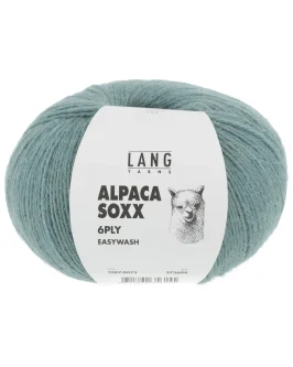 Alpaca Soxx 6-Fach <br />72&nbsp;Mint Dunkel