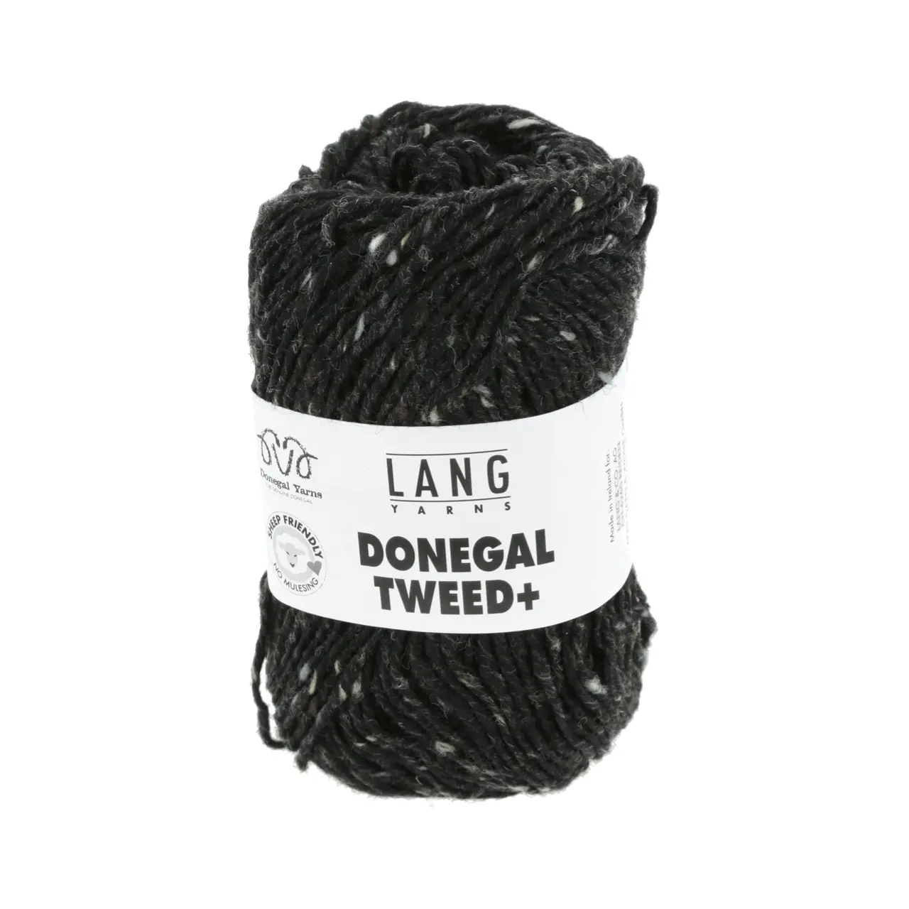 Donegal Tweed+ 70 Anthrazit von Lang Yarns. Wir stellen vor