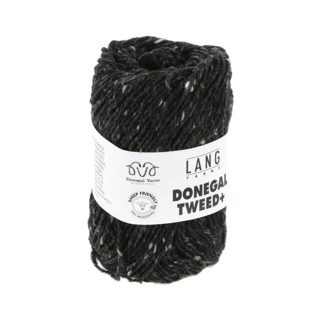 Donegal Tweed+ 70 Anthrazit von Lang Yarns. Wir stellen vor