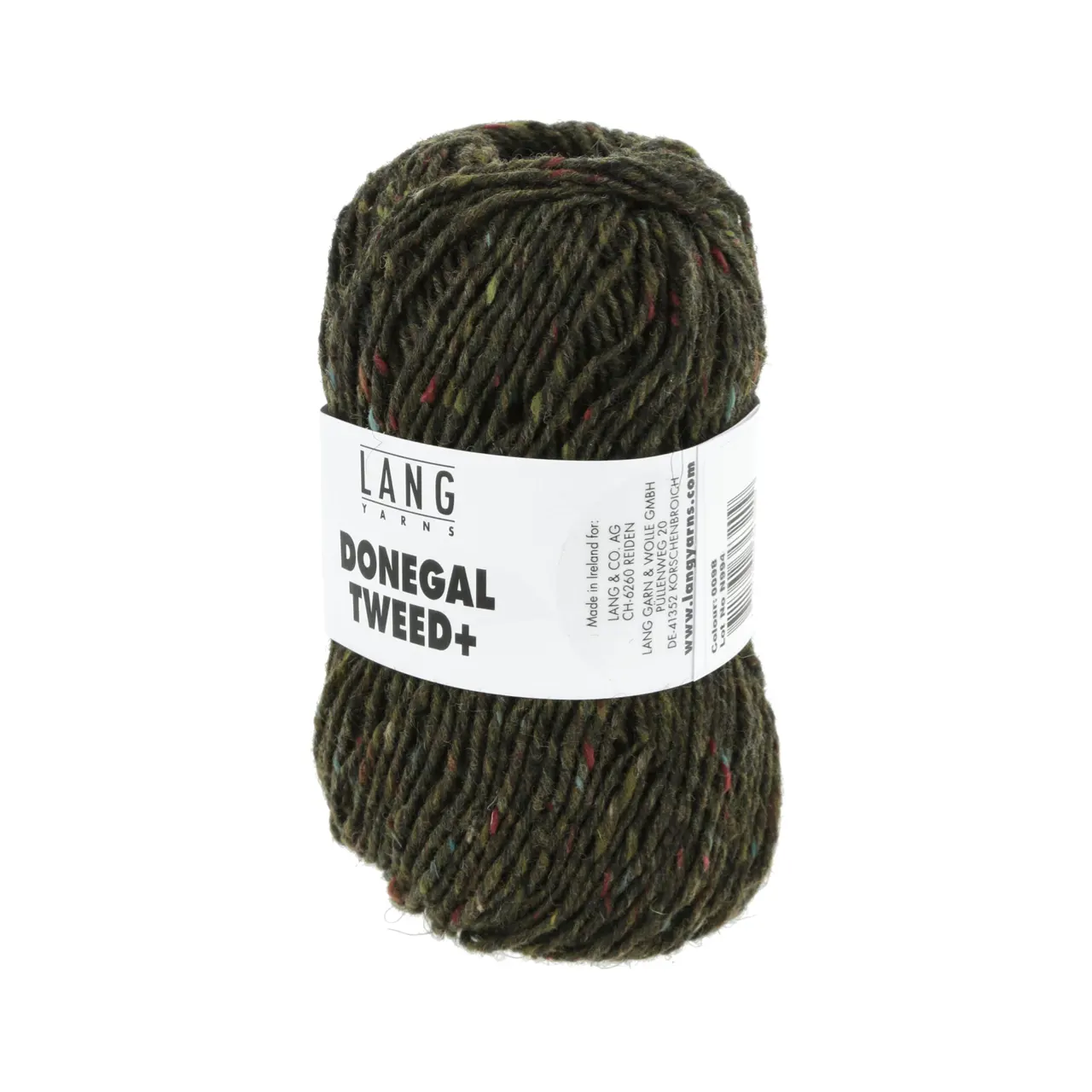 Donegal Tweed+ 98 Olive von Lang Yarns. Wir stellen vor