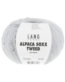 Alpaca Soxx Tweed <br  />3&nbsp;Hellgrau