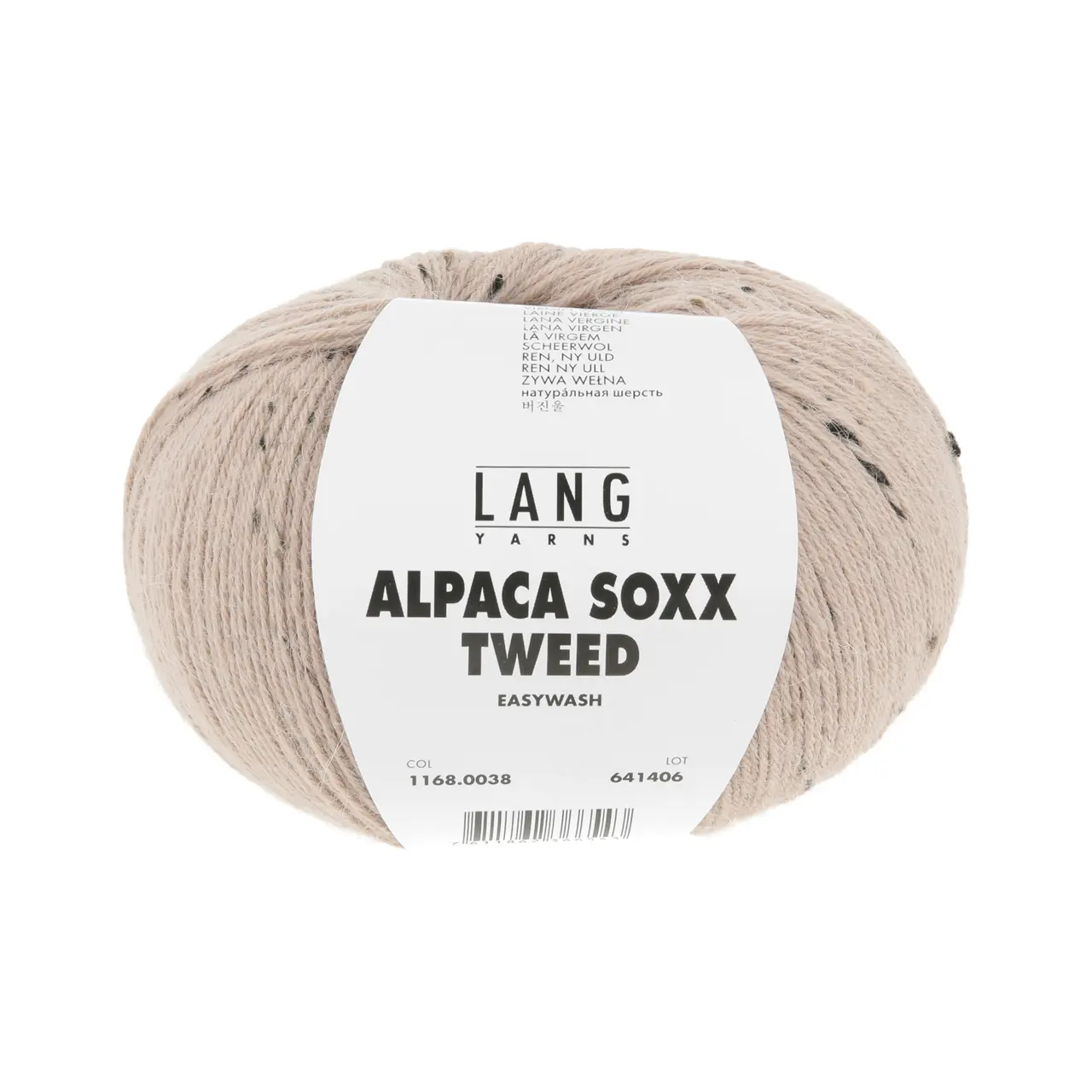Alpaca Soxx Tweed 38 Haselnuss von Lang Yarns. Neu bieten wir Ihnen unsere Qualität ALPACA SOXX 4-fach auch mit Tweed Noppen an. Dank der Kombination aus Baby Alpaca Schurwolle und Polyamid eignet sich das Garn perfekt für kuschelige Socken und zahlreiche weitere Strickideen. ALPACA SOXX TWEED ist die ideale Wahl wenn Weichheit und Wärme im Mittelpunkt stehen.