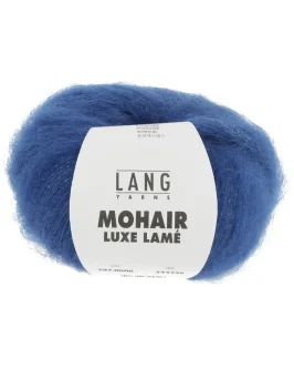 Mohair Luxe Lamé <br  />6&nbsp;Silber – Royal
