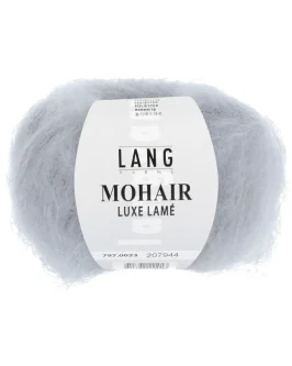 Mohair Luxe Lamé <br />23&nbsp;Silber – Silber