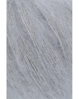 Mohair Luxe Lamé <br />23&nbsp;Silber – Silber