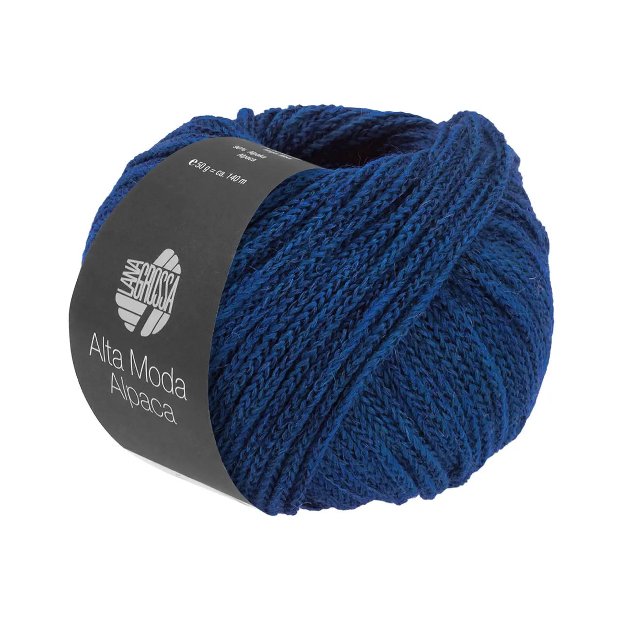 Alta Moda Alpaca 105 Kobaltblau von Lana Grossa. Kettengarn aus Alpaka