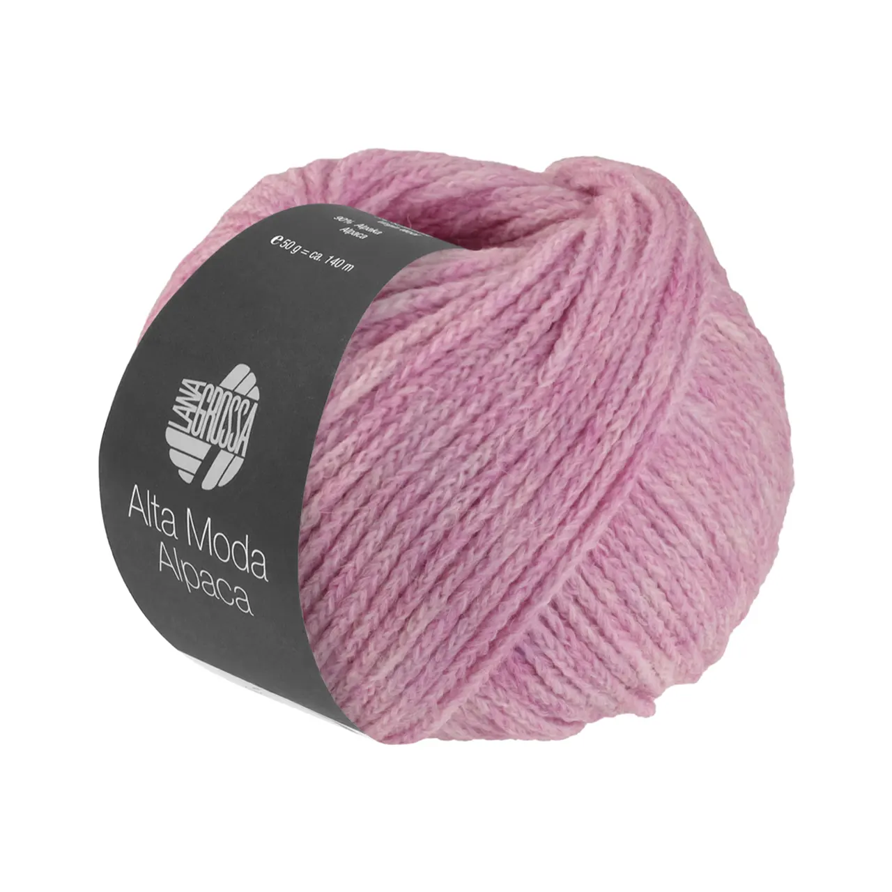 Alta Moda Alpaca 109 Rosa Meliert von Lana Grossa. Kettengarn aus Alpaka