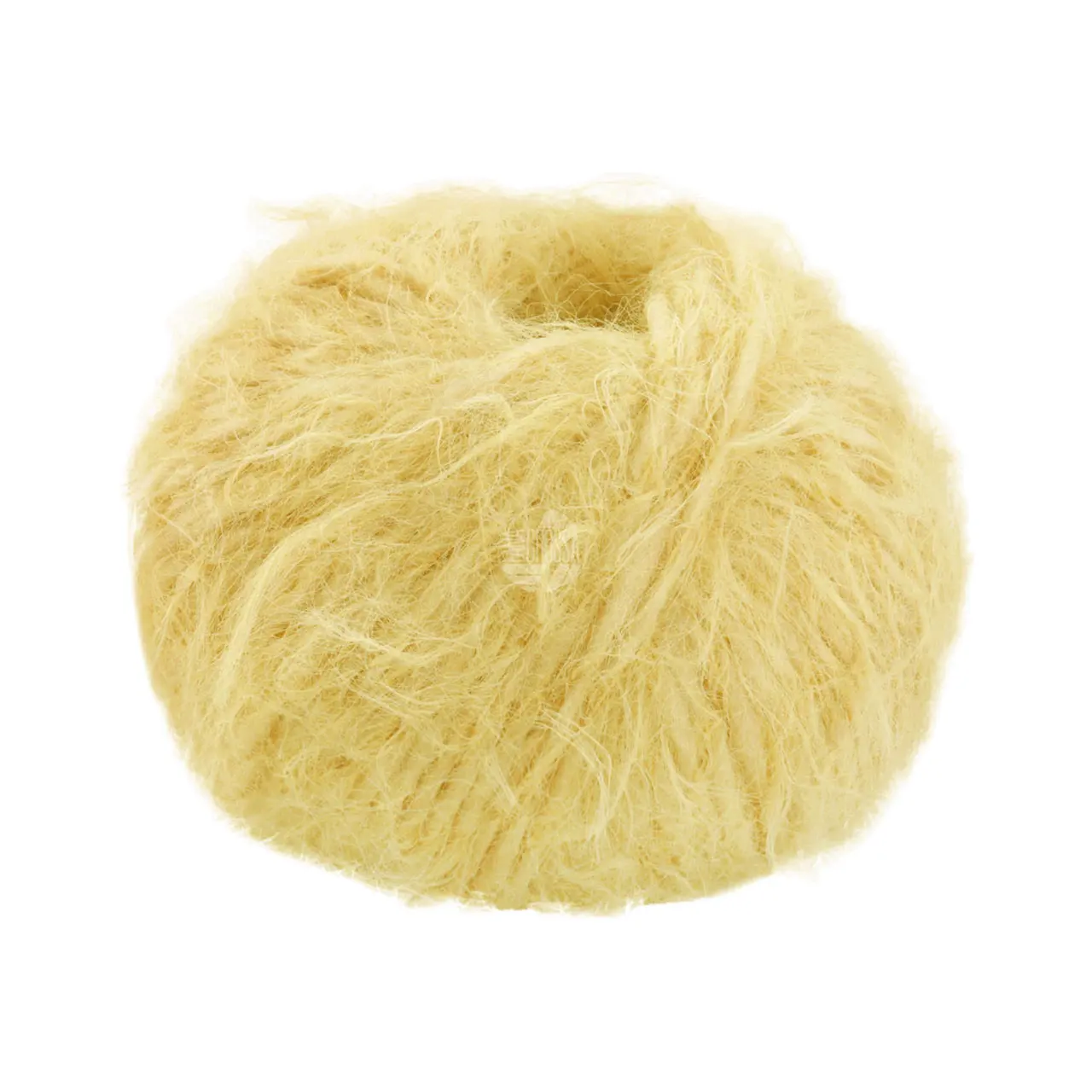 Basta 32 Vanille von Lana Grossa. Garn im Fake Fur Look locker verzwirnt aus einem Franseneffekt und feinen Merinofasern