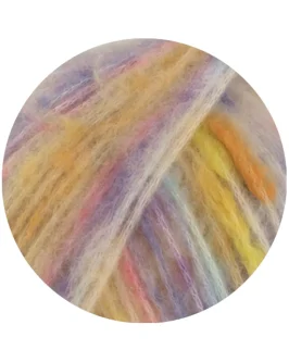 Cassata <br  />8&nbsp;Rohweiß/<wbr>Orange/<wbr>Violett/<wbr>Hellblau/<wbr>Gelb