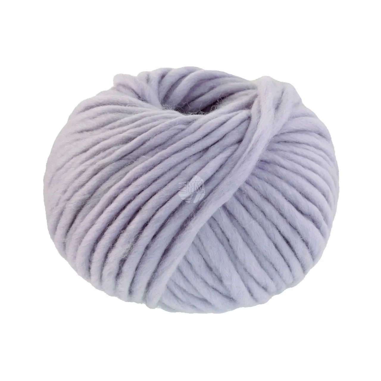 Confetti Uni 112 Fliederlila von Lana Grossa. Fingerdickes Merino-Dochtgarn mit Sprenkeldruck