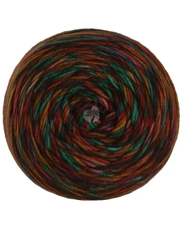 Meilenweit 100 Sooty <br>6221&nbsp;Orange/<wbr>Goldgelb/<wbr>Dunkelfuchsia/<wbr>Dunkelviolett/<wbr>Smaragd