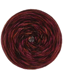 Meilenweit 100 Sooty <br>6223&nbsp;Dunkel-/<wbr>Hellrot/<wbr>Orange/<wbr>Pink/<wbr>Schwarzbraun